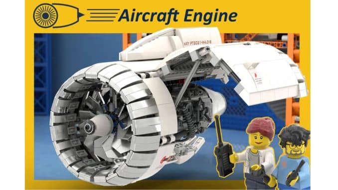 Aircraft Engine Workshop LEGO Ideas
