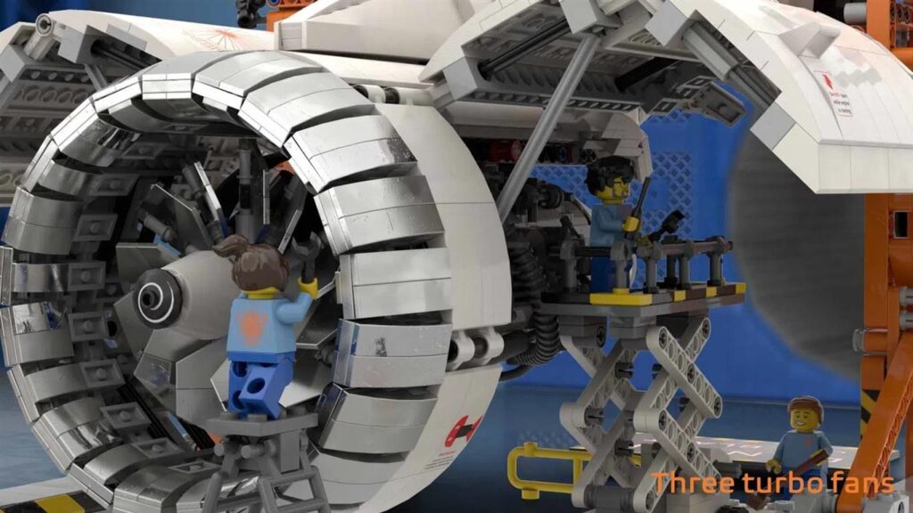 Aircraft Engine Workshop LEGO Ideas