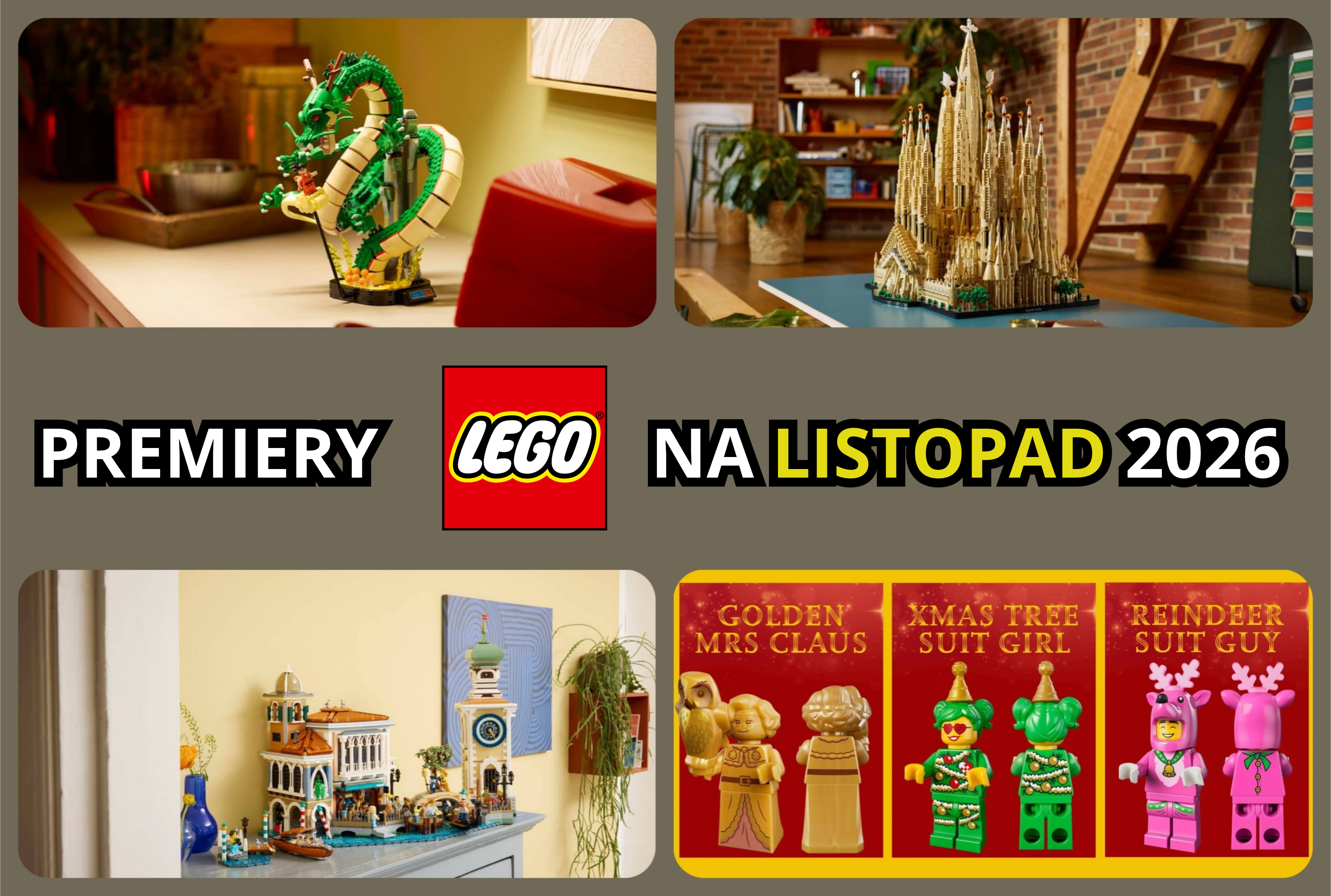 Premiery zestawów LEGO® na listopad 2026 z dystrybucją.